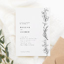 Buscar flor moderna invitaciones Floral