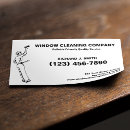 Buscar lavado la ventana de tarjetas de visita General y unisex