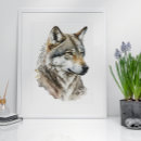 Buscar del lobo arte Animal