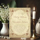 Buscar parchment invitaciones Elegante
