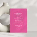 Buscar color de rosa invitaciones Minimalista