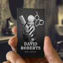 Buscar polo del peluquero tarjetas de visita Barbero