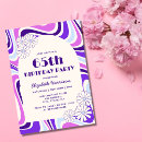 Buscar azul violeta invitaciones Para ella