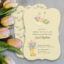 Buscar flores amarillas invitaciones Futura madre