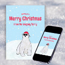 Buscar oso polar del dibujo animado tarjetas Dibujos animados