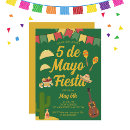 Buscar 5 de mayo invitaciones 1 ª fiesta