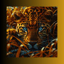 Buscar leopardo posters Ojos azules