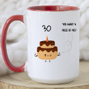 Buscar 40 o cumpleaños divertido tazas Fiesta