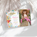 Buscar luau del invitaciones de cumpleaños Fiesta tropical