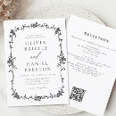 Buscar black white invitaciones Otoño de primavera