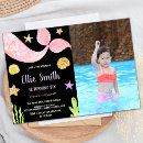 Buscar little mermaid invitaciones Chica