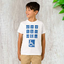 Buscar sillas de ruedas camisetas Para niños