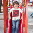 Buscar flecha roja camisetas Corazón