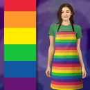 Buscar colores del arco iris delantales Para todos
