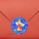 Buscar ángeles pegatinas Feliz navidad