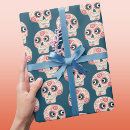 Buscar calaveras papel de regalo Cráneo de azúcar
