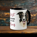 Buscar border collie tazas Acuarela