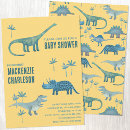 Buscar adorable invitaciones Dino