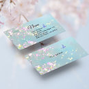Buscar flores la primavera de tarjetas de visita Clientes