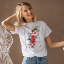 Buscar flores rojas camisetas Botánico