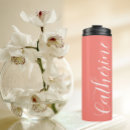 Buscar coral y blanco tazas Moderno