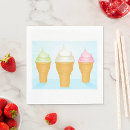 Buscar conos de helado servilletas Para todos