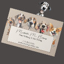 Buscar canino tarjetas de visita General y unisex