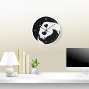 Buscar gigantes relojes de pared Panda gigante