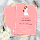 Buscar girl communion invitaciones First holy communion