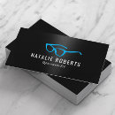 Buscar glass tarjetas de visita Optometrista
