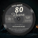 Buscar música de los años 80 invitaciones Para él