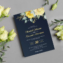 Buscar amarillo y azul boda invitaciones Parejas