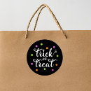 Buscar trick or treat pegatinas Naranja