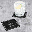 Buscar posavasos Blanco y negro