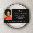 Buscar agente seguro de tarjetas de visita Fotografía