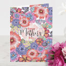 Buscar flores coloridas tarjetas Madre
