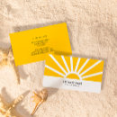 Buscar sol brillante tarjetas de visita Elegante