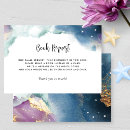Buscar violeta y turquesa invitaciones Invitados