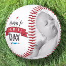 Buscar el día padre feliz pelotas beisbol Bebé