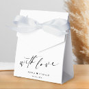 Buscar boda cajas para regalos Negro y blanco