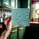 Buscar burbujas azules azulejos Baldosas de cerámica