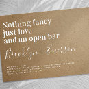 Buscar open bar invitaciones Tipografía