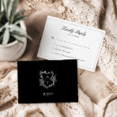 Buscar formal tarjetas rsvp Blanco y negro