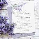 Buscar flores de la lavanda invitaciones Invitados