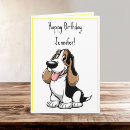 Buscar basset hound tarjetas Perrito