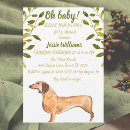 Buscar weiner invitaciones Perro