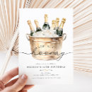 Buscar champagne party invitaciones Elegante