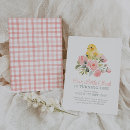 Buscar polluelo invitaciones Floral