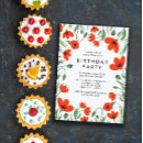 Buscar puntos rojos invitaciones Flores