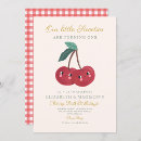 Buscar cherry invitaciones Rojo